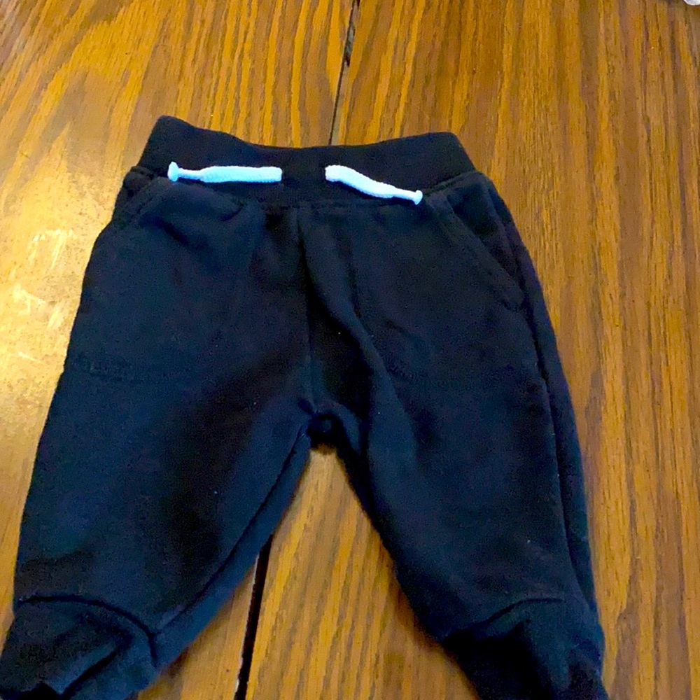 Boys Black Comfy Sweatpants